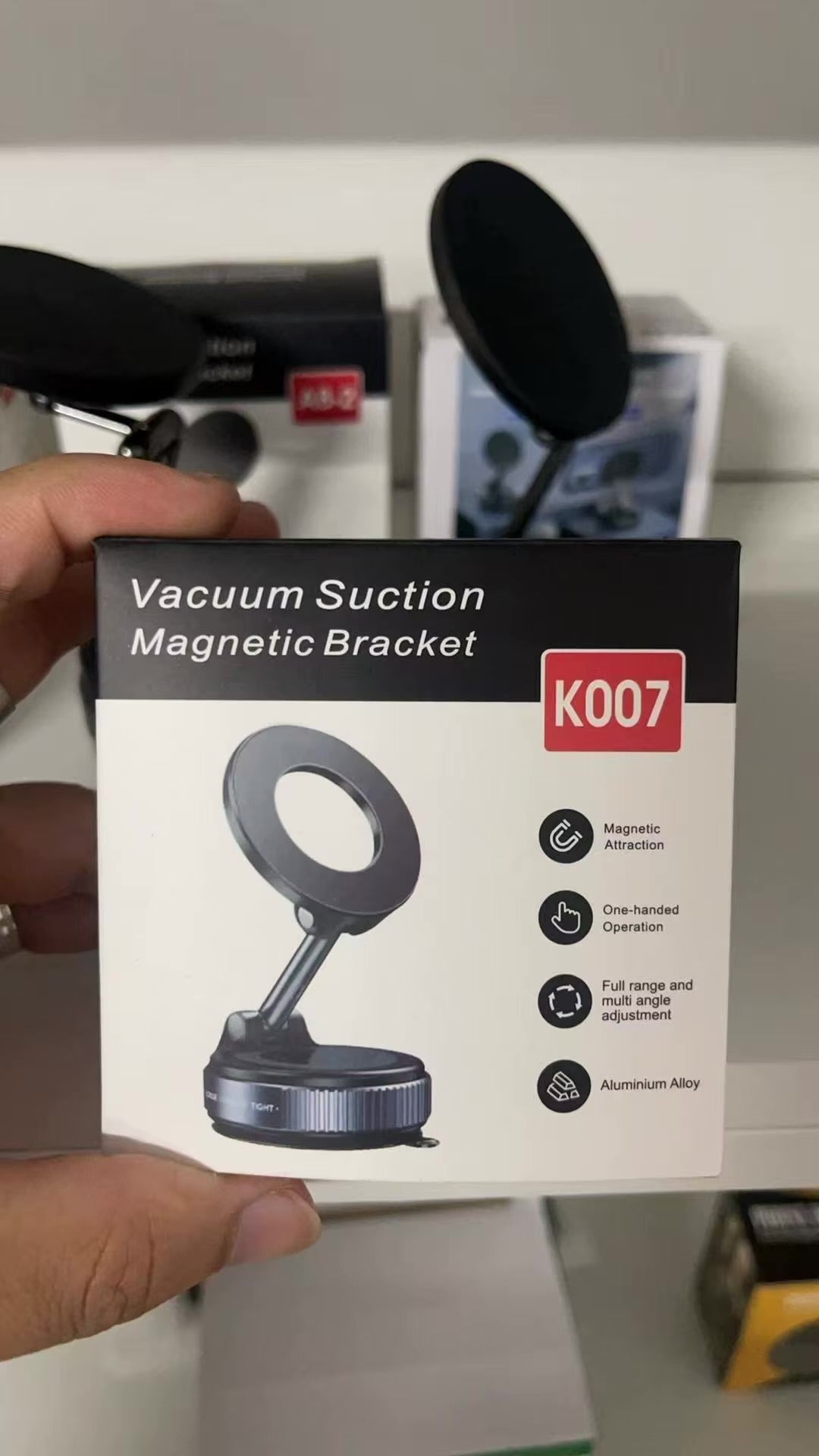 Smart Vacuum Magnetic Car Mount Pro