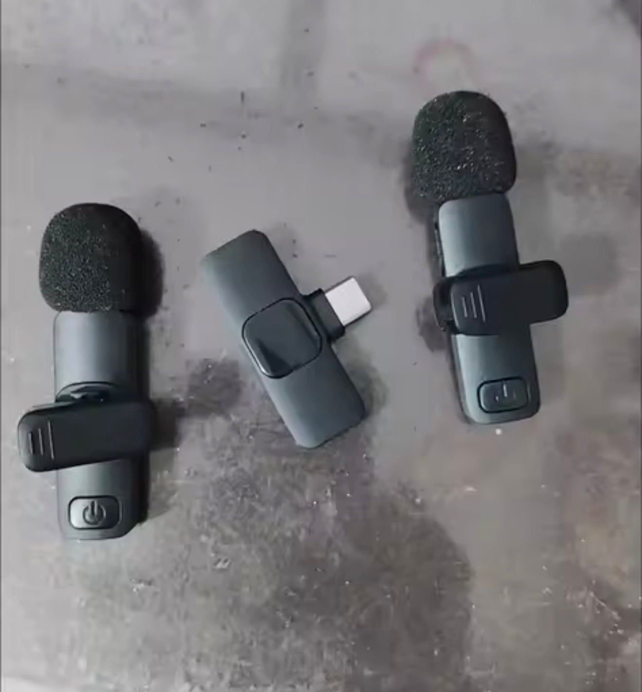 Wireless Lavalier Microphone for iPhone & Android – Noise Reduction Mini Mic